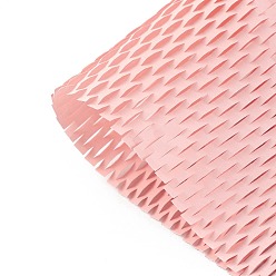 Pink Papel de panal, ramo de flores envolviendo papel artesanal, decoración del banquete de boda, rosa, 500x420 mm, 10 hoja/bolsa