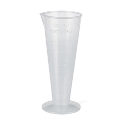 White Measuring Cup Plastic Tools, Graduated Cup, White, 5x4.7x11.5cm, Capacity: 50ml(1.69fl. oz)