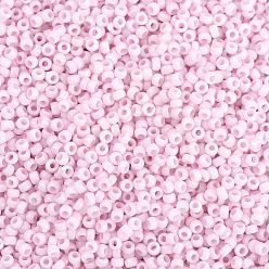 (RR3326) Opaque Misty Rose Perles rocailles miyuki rondes, perles de rocaille japonais, (rr 3326) rose brumeuse opaque, 15/0, 1.5mm, trou: 0.7 mm, sur 5555 pcs / bouteille, 10 g / bouteille