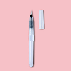 Белый Ручки для рисования водой, малярные кисти, для водорастворимого цветного карандаша, белые, 12x1.3 см, маленькие кончики кистей: 12x1.5мм