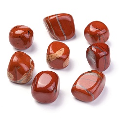 Red Jasper Natural Red Jasper Beads, Healing Stones, for Energy Balancing Meditation Therapy, No Hole, Nuggets, Tumbled Stone, Vase Filler Gems, 22~30x19~26x18~22mm, about 50pcs/1000g