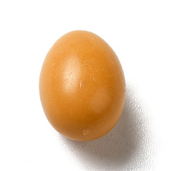 Peru Opaque Resin Cabochons, Egg Shape, Peru, 11x8mm