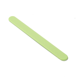 Green Yellow Reusable Silicone Sticks, Steel inside, for UV Resin & Epoxy Resin Craft Making, Green Yellow, 145x15x2.5mm