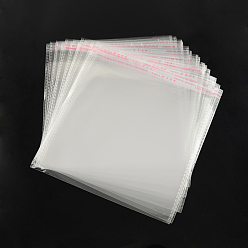 Clear OPP Cellophane Bags, Square, Clear, 16x16cm, Unilateral Thickness: 0.035mm, Inner Measure: 13.5x16cm