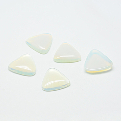 Opalite Cabochons opalite, triangle, 9.5~10x10x5.5mm