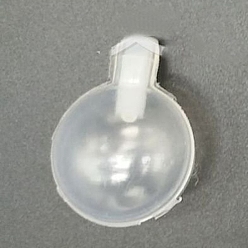 Clear Doll Air Bag Toy Double Ring BB Call, for Whistle Toy Accessories Squeaky Toy Stuffing Airbag Supplies, Clear, 37.5x30x15mm