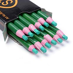 Turquoise Oily Tailor Chalk Pens, Turquoise, 165~170x8mm, 12pcs/box