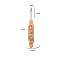 Персиковый Слойка Пластиковый вспарыватель швов с цветочным узором, удобные вспарыватели стежков для шитья, инструменты для удаления нитей, розовые, 118x18x7 мм
