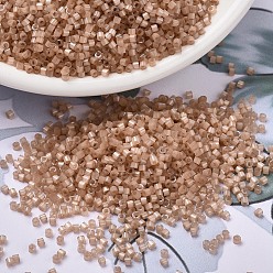 (DB1803) Dyed Cinnamon Silk Satin MIYUKI Delica Beads, Cylinder, Japanese Seed Beads, 11/0, (DB1803) Dyed Cinnamon Silk Satin, 1.3x1.6mm, Hole: 0.8mm, about 20000pcs/bag, 100g/bag