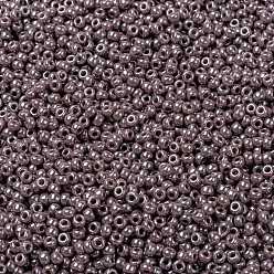 (RR437) Opaque Mauve Luster MIYUKI Round Rocailles Beads, Japanese Seed Beads, 8/0, (RR437) Opaque Mauve Luster, 8/0, 3mm, Hole: 1mm, about 2111~2277pcs/50g