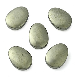 Pyrite Perles de pyrite naturelle, poire, top foré, 30x22x10.5~11mm, Trou: 3mm