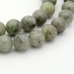 Autres Jades Jade chinois naturelle rangées de perles rondes, 4mm, Trou: 1mm, Environ 98 pcs/chapelet, 15.7 pouce
