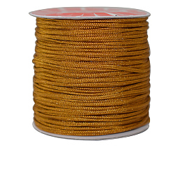 Pérou Cordon de fil de nylon, pour la fabrication de bijoux, Pérou, 0.8mm, environ 109.36 yards (100m)/rouleau