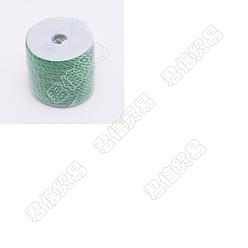 Green PANDAHALL ELITE 3-Ply Polyester Braided Cord, Twisted Rope, for DIY Cord Jewelry Findings, Green, 5mm, about 18m/roll