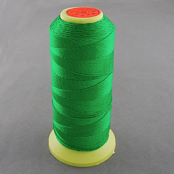 Verde Hilo de coser de nylon, verde, 0.6 mm, sobre 500 m / rollo