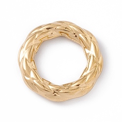Золотой Ионное покрытие (ip) 304 соединительные кольца из нержавеющей стали, твист кольцо, золотые, 20x3.5 мм, внутренний диаметр: 11.7 мм