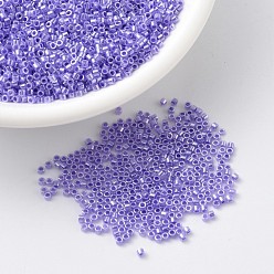 (DB0249) Ceilán púrpura Cuentas de miyuki delica, cilindro, granos de la semilla japonés, 11/0, (db 0249) ceilán púrpura, 1.3x1.6 mm, agujero: 0.8 mm, sobre 2000 unidades / botella, 10 g / botella