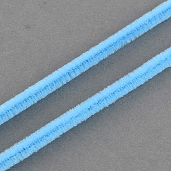 Turquoise 11.8 inch Pipe Cleaners, DIY Chenille Stem Tinsel Garland Craft Wire, Turquoise, 300x5mm