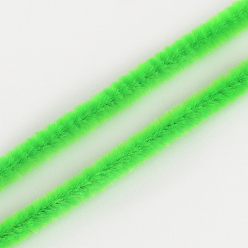 Весенне-зеленый 11.8 очистители дюймовых труб, стебель синели своими руками, мишура, гирлянда, ремесло, проволока, весенний зеленый, 300x5 мм