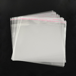 Прозрачный OPP мешки целлофана, квадратный, прозрачные, 18x17.5 см, односторонняя толщина: 0.035 мм, внутренняя мера: 14.5x17.5 см
