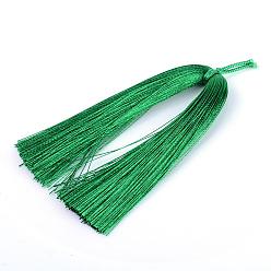 Морско-зеленый Украшение кисточкой нейлон, цвета морской волны, 85x5 мм