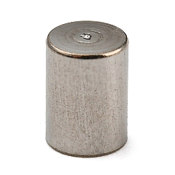 Stainless Steel Color 304 Stainless Steel Cord Ends, End Caps, Column, Stainless Steel Color, 5.5x4mm, Inner Diameter: 3.5mm