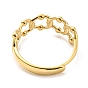 304 Stainless Steel Hollow Oval Adjustable Ring for Women