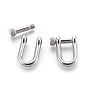 304 Stainless Steel Screw D-Ring Anchor Shackle Clasps