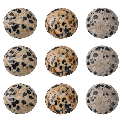 Кабошоны из камня, полукруглые / купольные, 18x7 мм