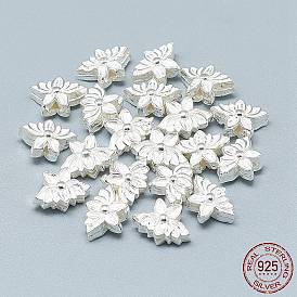 925 Sterling Silver Beads, Flower