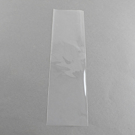 Opp sacs de cellophane, rectangle, 25x7 cm