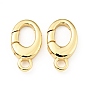 Brass Spring Gate Rings, Oval, Cadmium Free & Lead Free