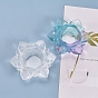 Moules en silicone de boîte de rangement de fleurs bricolage, moules de résine, pour la résine UV, fabrication de bijoux en résine époxy