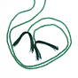 Природный зеленый нефритовый шарик нити, граненые, окрашенные, круглые