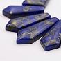 Synthetic Lapis Lazuli Beads Strands, Sagittate