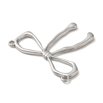 304 Stainless Steel Pendants, Bowknot Charms