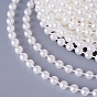 Acrylic Imitation Pearl Beaded Trim Garland Strand, Great for Door Curtain and Wedding Decoration DIY Material