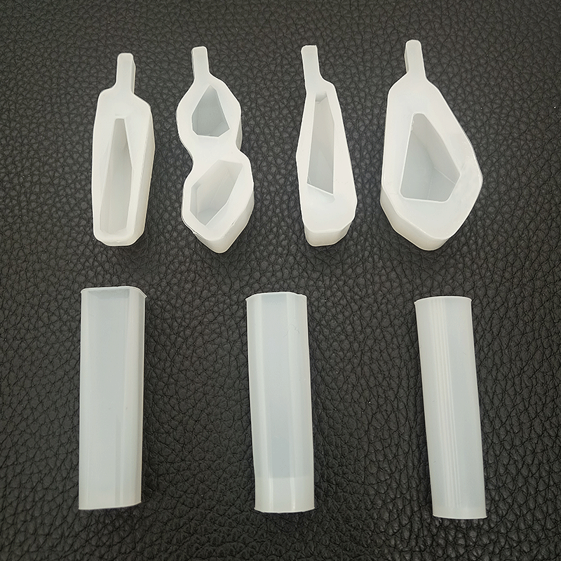 Moldes de silicona de calidad alimentaria diy con forma geométrica e irregular, moldes de resina, para resina uv, fabricación de joyas de resina epoxi