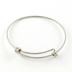 Adjustable 201 Stainless Steel Expandable Bangle Making