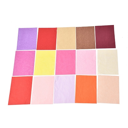 Papel de seda de colores, papel de regalo, Rectángulo