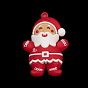 Большие подвески в рождественском стиле из ПВХ, домик/дед мороз/снеговик/лось/очарование пряничного человечка