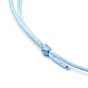 Fabricación de collar de cordón de nailon trenzado ajustable