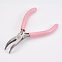 45# Carbon Steel Jewelry Pliers, Bent Nose Pliers, Polishing