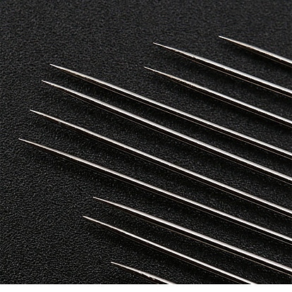 Iron Self-Threading Hand Sewing Needles