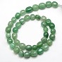 Natural Green Aventurine Nuggets Beads Strands