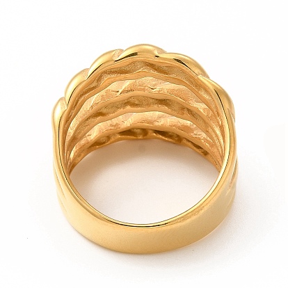 Ионное покрытие (ip) 304 кольца из нержавеющей стали для мужчин и женщин, скручивание широких колец