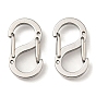 304 Stainless Steel Double Gated Carabiner S-Hook Clasps