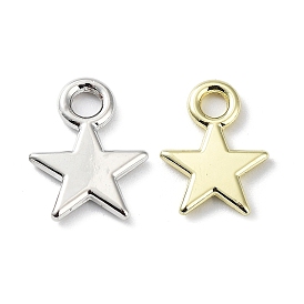 Rack Plating Alloy Charms, Star