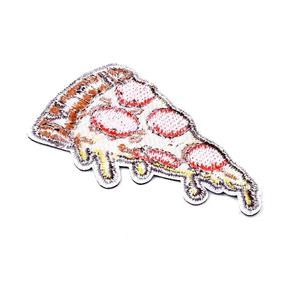Computerized Embroidery Cloth Sew on Patches, Costume Accessories, Pizza