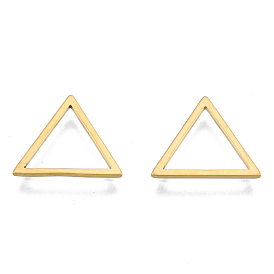 201 Stainless Steel Linking Rings, Triangle